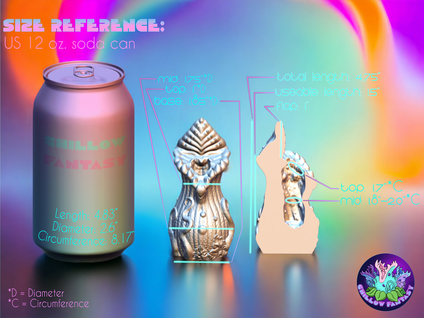 Small FTM Pleasure Pitcher Stroker - CLOSED