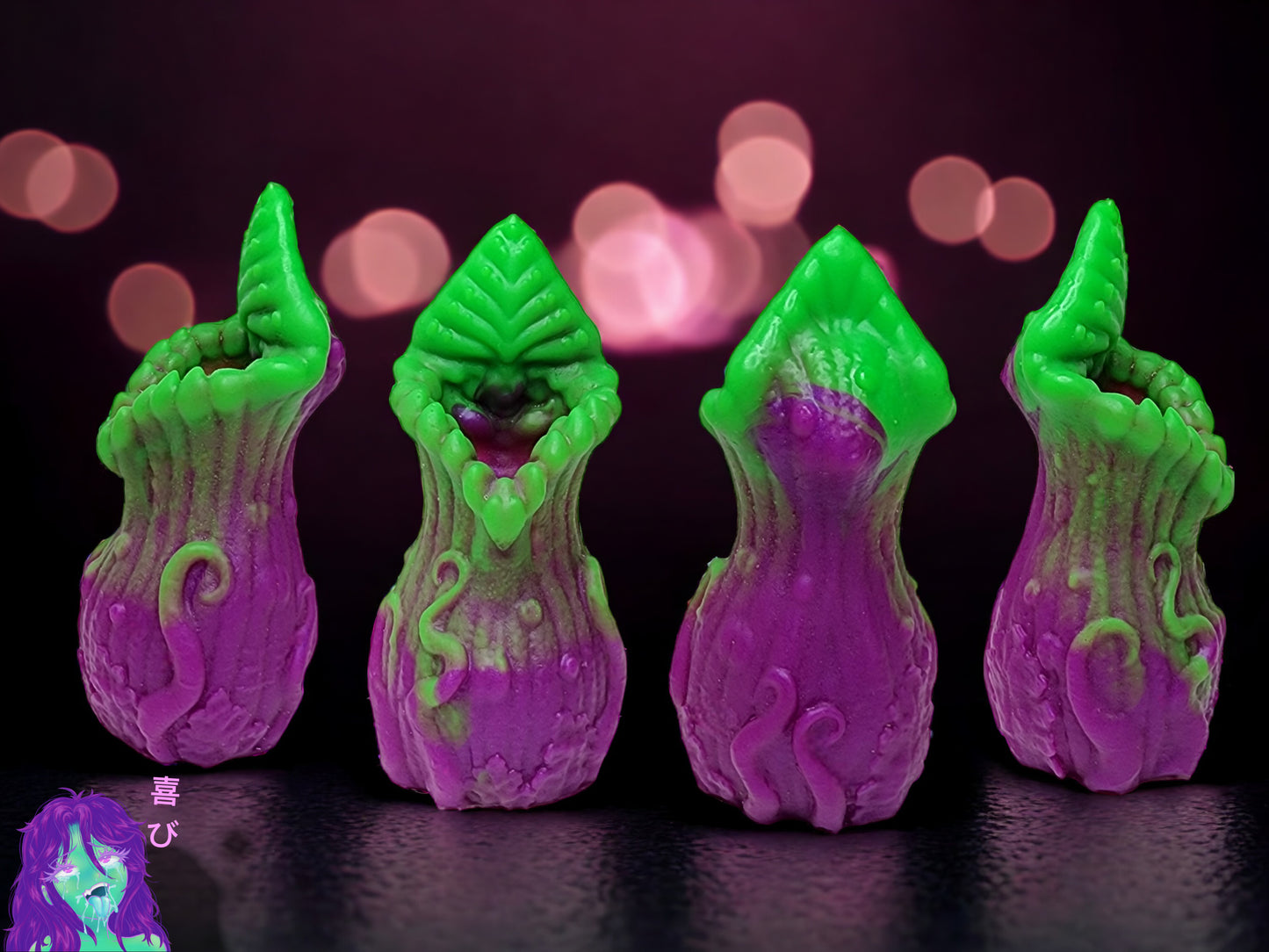 Large FTM Pleasure Pitcher Stroker - Open